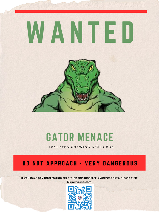 ATTENTION: PLEASE BE AWARE THERE IS A MONSTROUS REPTILE APPROACHING BIG CITY