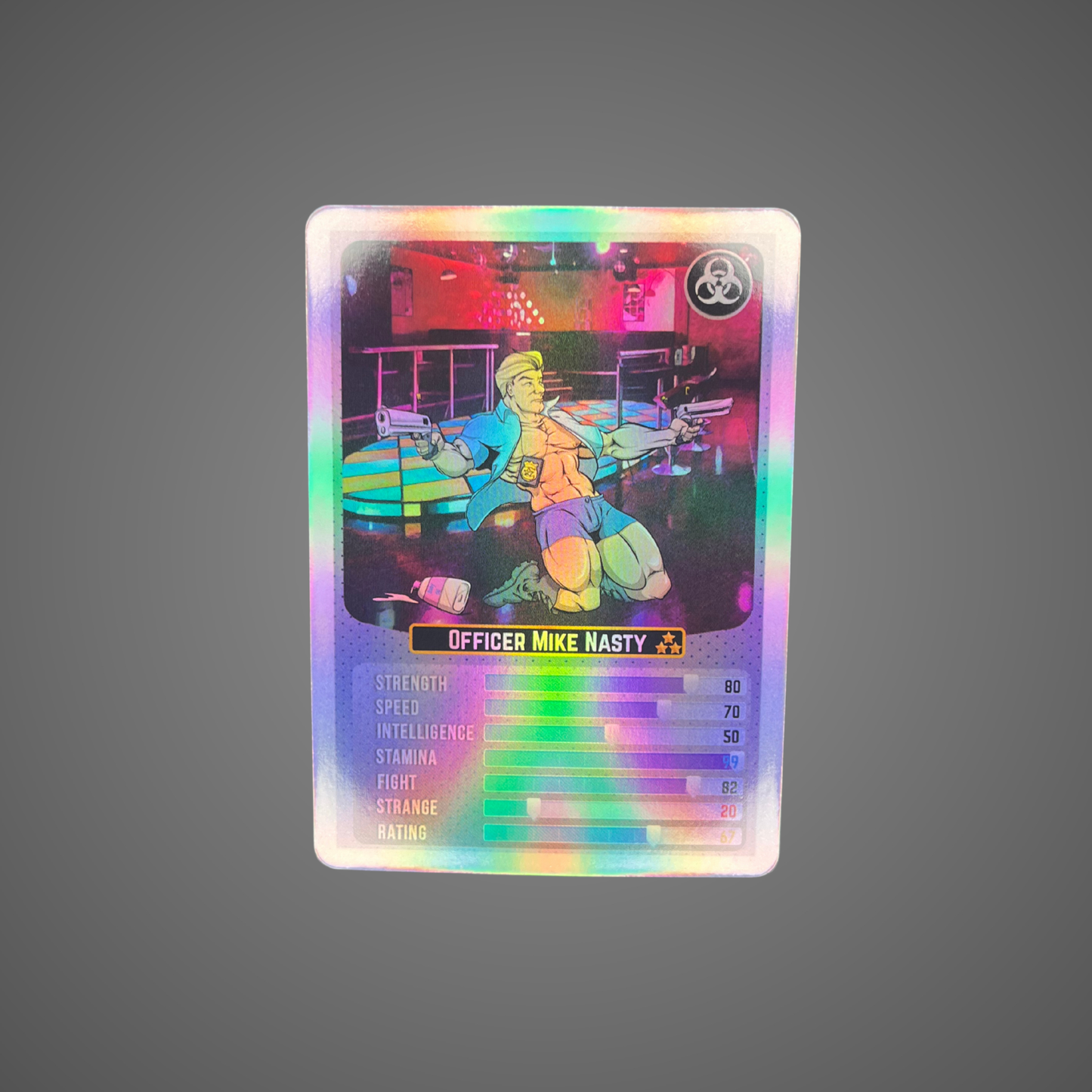 Officer Mike Nasty Holo